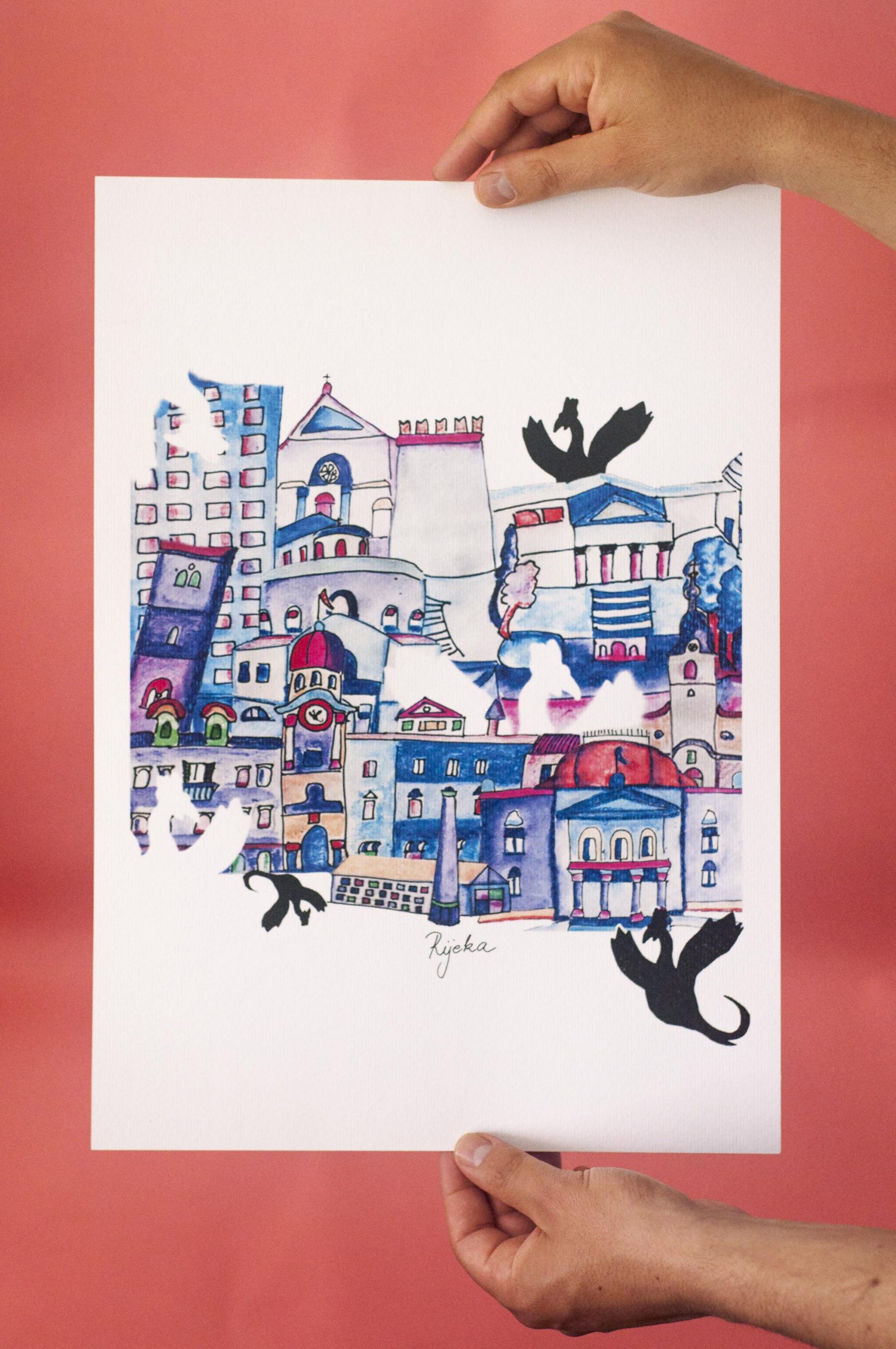 Grafika "Moja Rijeka" - Image 2