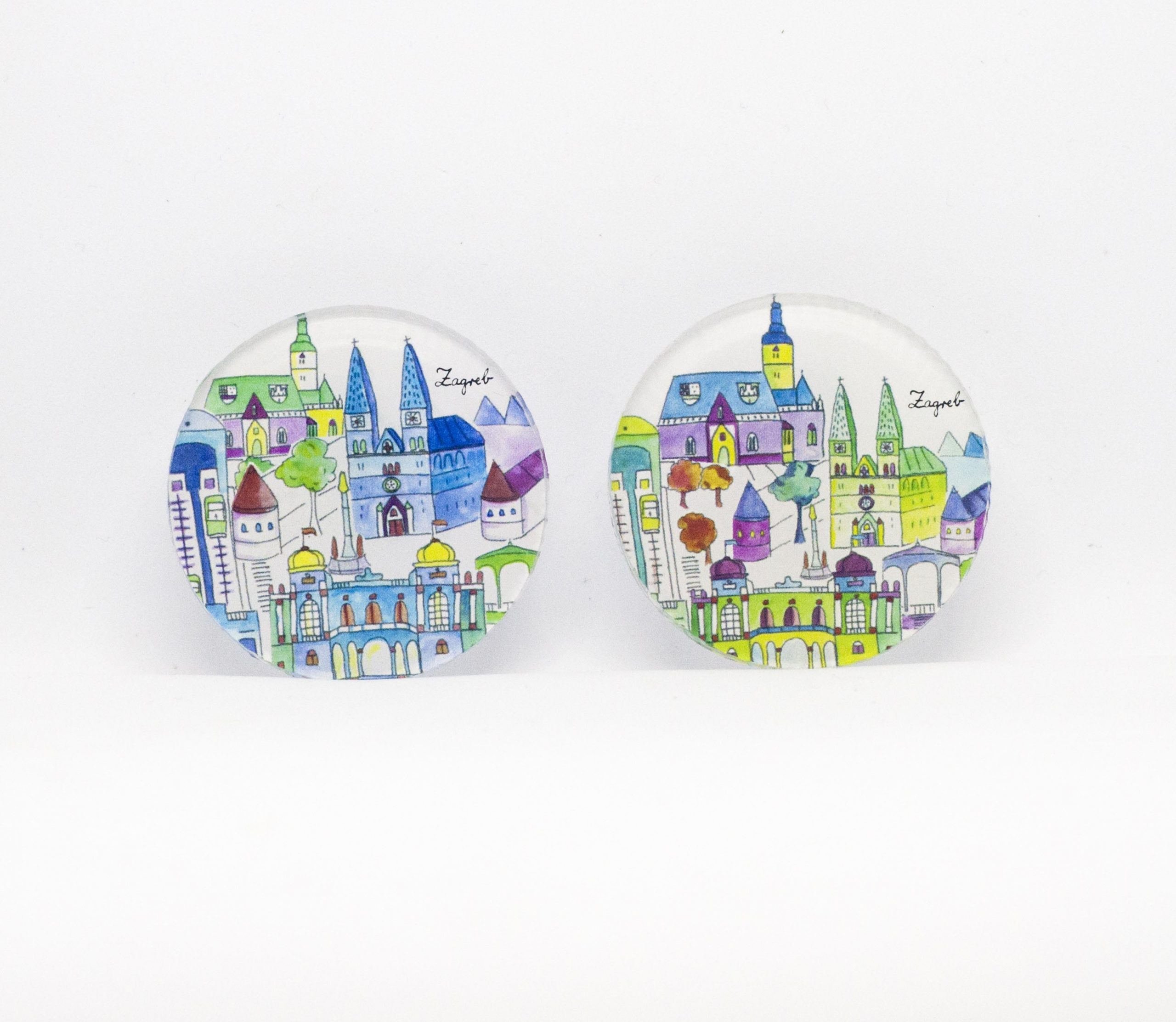Naušnice "Zagreb" #3