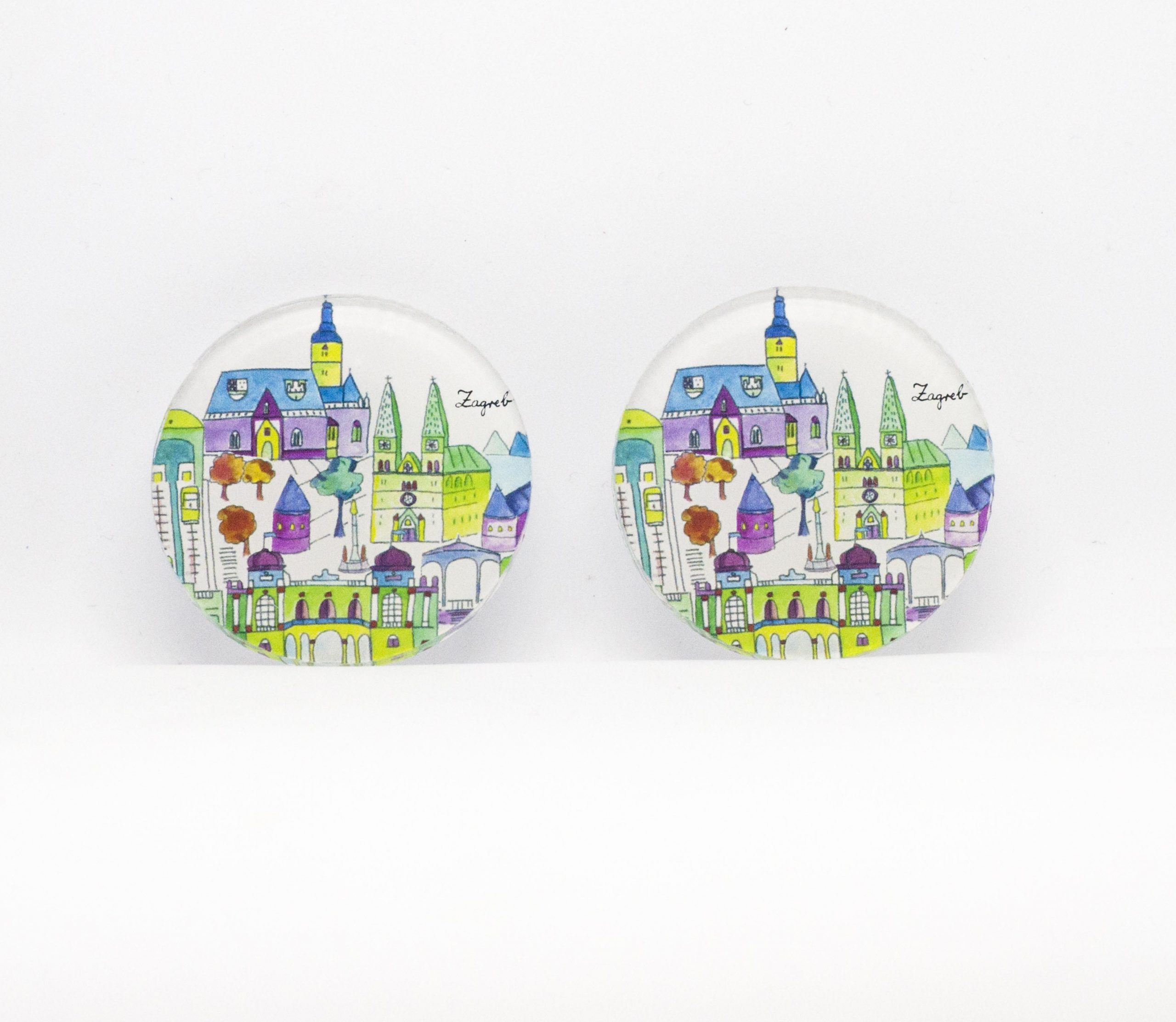 Naušnice "Zagreb" #1