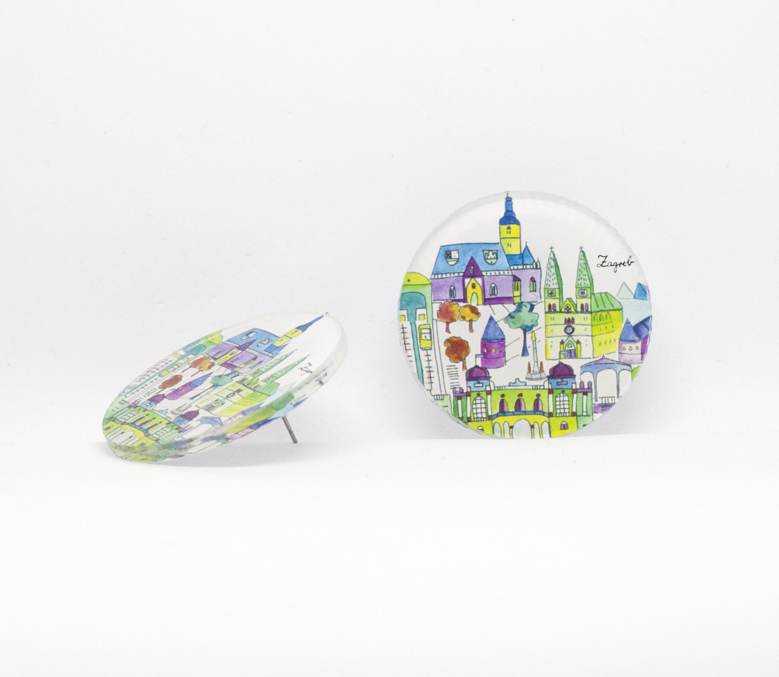Naušnice "Zagreb" #1 - Slika 2