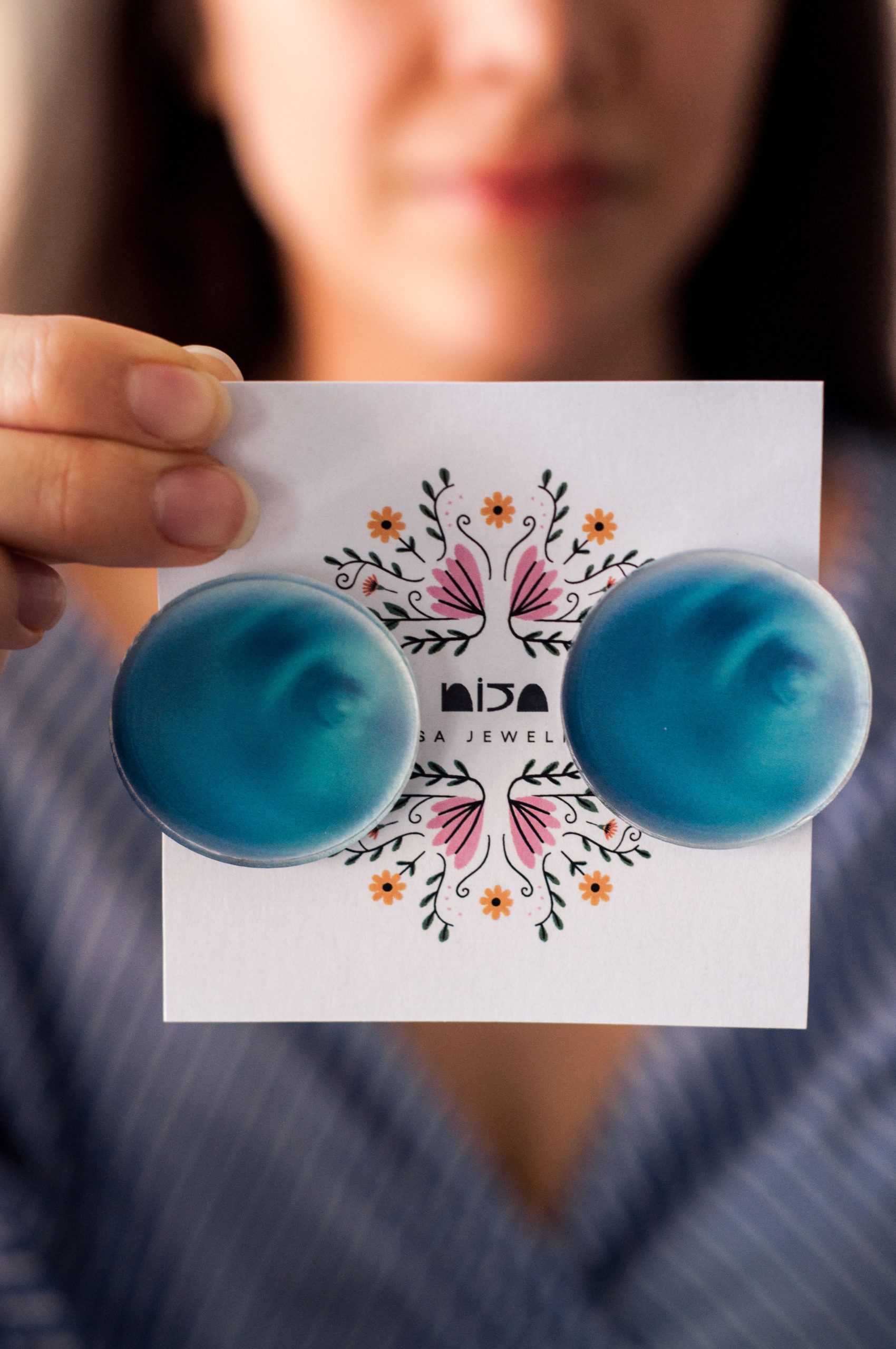 Naušnice "Space shapes" #1 - Slika 3