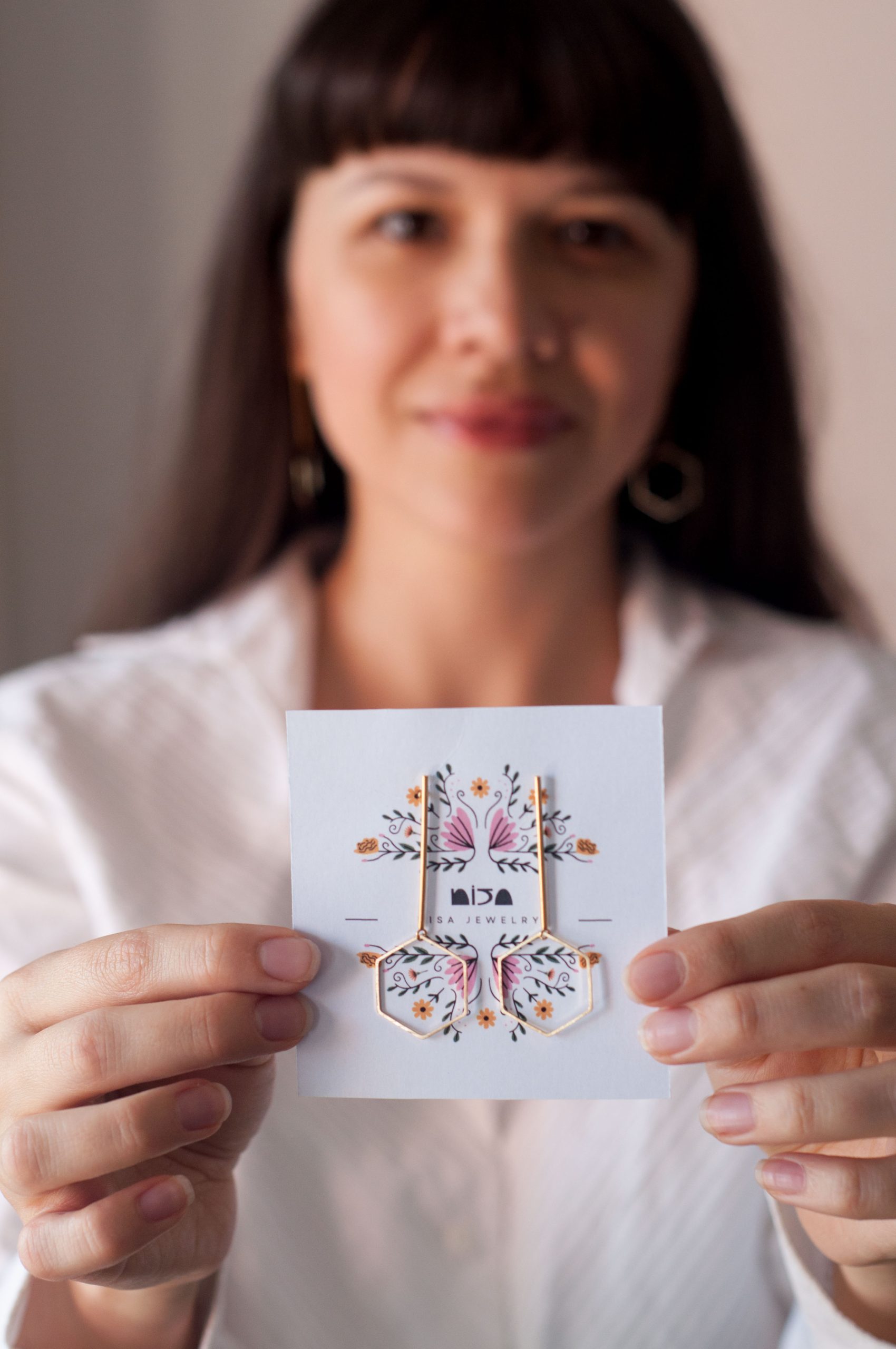 Naušnice Zlatna igra ZLATA - Image 4